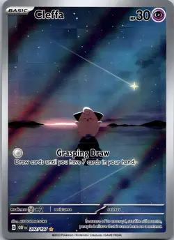 Cleffa HP30 Pokemon Metal Card-Collectible Gift Display. - Image 1