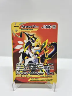 Arceus VMAX PS10000 Metal Pokemon Card-Collectible Gift Display. - Image 2
