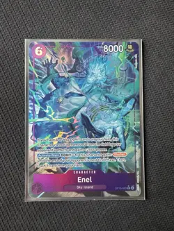 2026 ONE PIECE Card Enel SR OP15-060 Adventure on KAMI’s Island NM Alt Art - Image 1