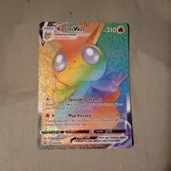 (4) Pokemon Card Lot / Dragonite V & VSTAR, Blastoise V, Victini VMAX Holo Promo - Image 1