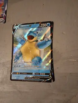 (4) Pokemon Card Lot / Dragonite V & VSTAR, Blastoise V, Victini VMAX Holo Promo - Image 2