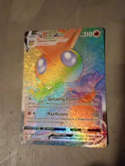 (4) Pokemon Card Lot / Dragonite V & VSTAR, Blastoise V, Victini VMAX Holo Promo - Image 5