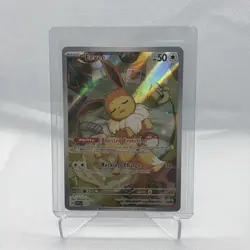Pokemon TCG Eevee Prismatic Evolutions Black Star Promo Card ETB #173 - Image 1
