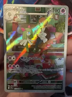 Pokemon Kirlia 212/198 Illustration Rare Holo Card Scarlet And Violet Mint - Image 1