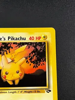 Lt. Surge's Pikachu 84/132 - Gym Challenge Regular 1st Edition Pokemon Card NM - Image 4