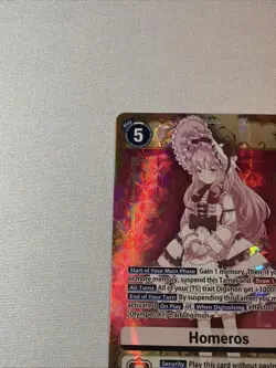 Digimon Card Game Homeros BT24-102 SEC Foil Time Stranger Secret Rare - Image 5