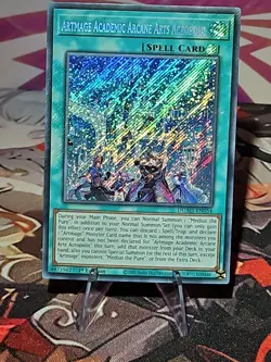 Artmage Academic Arcane Arts Acropolis DUAD-EN054 Secret Rare 1st Edition NM - Image 1