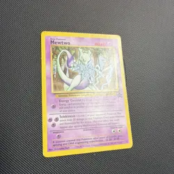 Pokemon TCG Mewtwo #12 Black Star Promo WOTC Card MP - Image 2