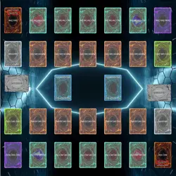 Duel Playmat 2-player Mousepad MTG RPG CCG Trading Card Game Mat 60x60cm - Image 2