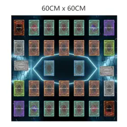 Duel Playmat 2-player Mousepad MTG RPG CCG Trading Card Game Mat 60x60cm - Image 4