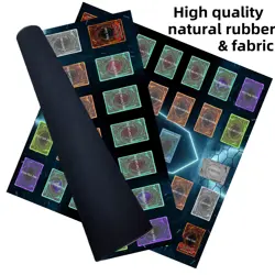 Duel Playmat 2-player Mousepad MTG RPG CCG Trading Card Game Mat 60x60cm - Image 5