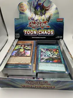 Yugioh Toon Chaos Unli Lot. All Cards From Booster Box Pull. Display Included - Image 2