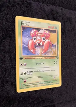 Paras 59/64 1st Edition Pokemon TCG 1999 Jungle Card - Image 2
