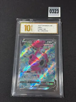 CS4bC - 142/132 SR Hoopa V Pokemon Card Chinese NM Grade 10 - Image 1