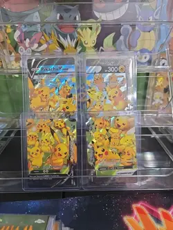Pikachu V-Union [Set of 4] SWSH: Sword & Shield Promo Cards Holo - Image 1