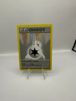 Pokemon Shadowless Double Colorless Energy 96/102 Card TCG LP - Image 1