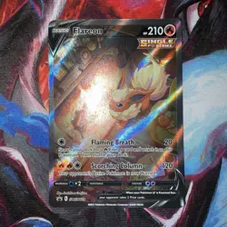 Flareon v Sword & Shield SWSH179 Holo Single Strike Promo Pokemon TCG Card - Image 2