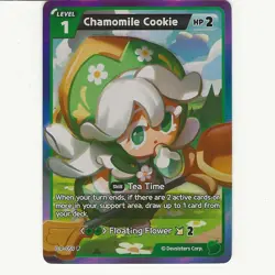 Chamomile Cookie P-059 PROMO CookieRun Braverse TCG English card - Image 1