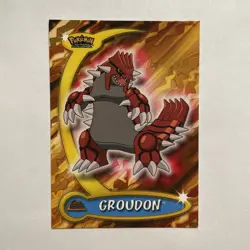 Groudon Pokemon Advanced Challenge Topps TCG Card 2004 #33 - Image 1