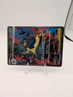 Pokemon Mega Lucario EX Holo Ultra Rare Card 160/132 Me01: Mega Evolution - Image 2