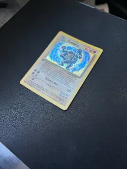 Pokemon Machamp 8/102 Base Set Holo Rare LP 1999 Wizards of the Coast Card - Image 2