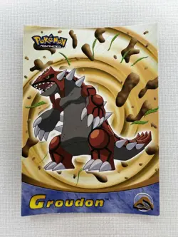 Topps Pokemon Advanced Challenge 2003 Groudon Base Card 36 - Image 1