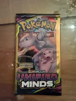 🔥Pokemon Sun & Moon Unified Minds (4) 3-Card Booster Packs Art Set 2019 Sealed - Image 4