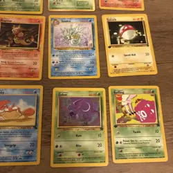 Pokemon WOTC Vintage 15 Cards Rocket Jungle Set Fossil Mixed Lot Nm to MP 1st - Image 4