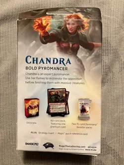 Chandra Planeswalker Deck (Dominaria) - Magic the Gathering MTG - New Sealed - Image 2
