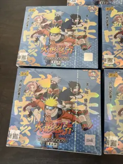 LOT OF 5 Naruto Kayou Tier 2 Wave 7 Sealed Booster Box Naruto Cards Brand NEW - Image 3