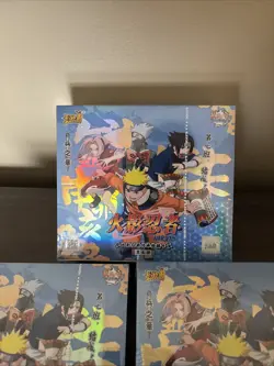 LOT OF 5 Naruto Kayou Tier 2 Wave 7 Sealed Booster Box Naruto Cards Brand NEW - Image 4