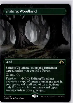 Shifting Woodland (Borderless) Modern Horizons 3 Regular NM R 0357 - Image 1