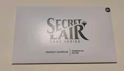 Sheldon's Spellbook Rainbow Foil Sealed Secret Lair MtG Magic the Gathering - Image 1