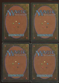 4x Nightmare Rare Revised Ex/HP 3rd Edition Playset Magic the Gathering MTG - Image 2