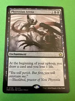 Phyrexian Arena Foundations 180 NM FOIL Unplayed FAST2SHIP!! - Image 1