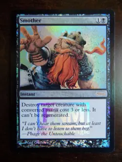 MTG DCI Promo Foil - 1 x Smother (NM) - Image 1
