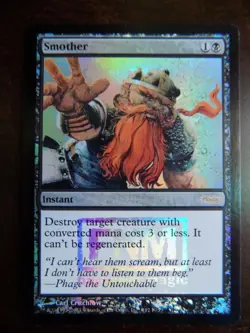 MTG DCI Promo Foil - 1 x Smother (NM) - Image 2