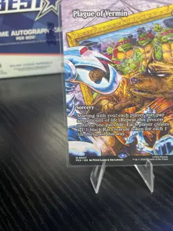 Magic MTG TMNT Plague of Vermin PZA #7 Ninja Turtles - Image 4