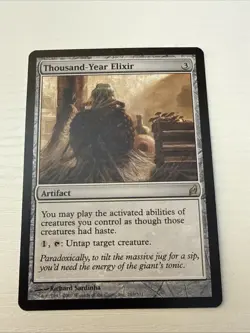 1x Thousand-Year Elixir - LP - Lorwyn - MTG Magic Lightly Played - Image 1