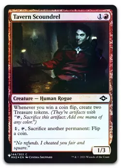 Tavern Scoundrel #144 (Foil) (LP) List Reprints LIST LIST Magic MTG - Image 1
