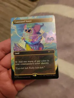 Command Tower Confetti Foil Furbys - Image 1