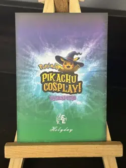 Death Note Pikachu #148 Laser Holo - Electric Pikachu Cosplay - Pokemon ZL13 - Image 2