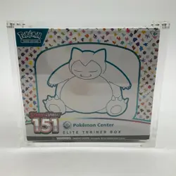 Pokemon Center 151 MEW EN Elite Trainer Box SEALED PC ETB w/Acrylic - Image 1