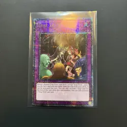 Trap Trick | RA03-EN078 | Quarter Century Secret Rare | YuGiOh Card | 25th Mint - Image 1