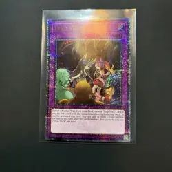 Trap Trick | RA03-EN078 | Quarter Century Secret Rare | YuGiOh Card | 25th Mint - Image 2