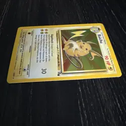 Pokemon Raichu 14/62 Fossil Holo Rare 1999 WOTC Vintage NM - Image 3