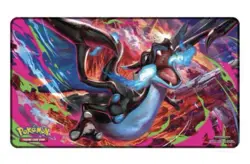 Pokemon TCG Mega Charizard X EX UPC Playmat Gaming Mouse Pad New - Image 1