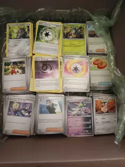 15LBS of Pokemon Sifted Bulk Sword-Shield/Scarlet-Violet NO Basic Energy/Code - Image 1