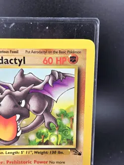 Pokemon Aerodactyl, 16/62 Fossil, Origional Owner - Image 2