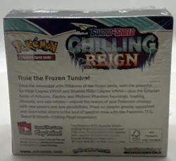 Pokemon TCG Sword & Shield Chilling Reign Booster Box SEALED NEW #2 - Image 2